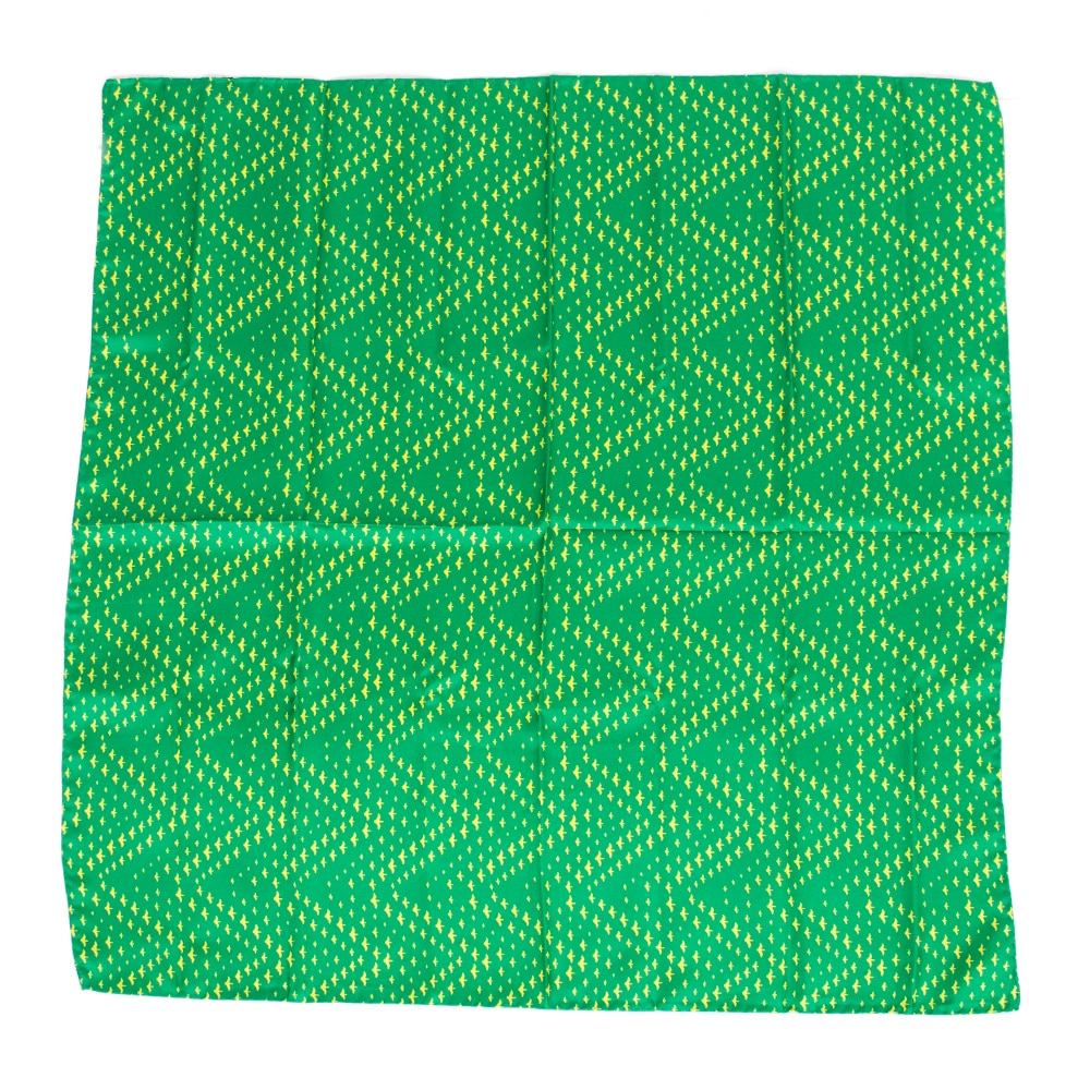 Classic Oregon O, Green, Scarves, Silk, Accessories, Unisex, 26"x26", Flying Duck pattern, Tartan, 969017